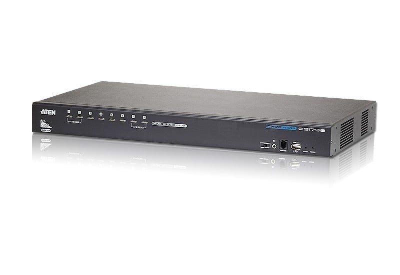 ATEN ATEN CS1798-AT-G switch per keyboard-video-mouse (kvm) Nero - TASTIERE E CONTROLLER | TecnoCARE.net Sabaudia, Latina, Terracina, San Felice Circeo e Pontinia