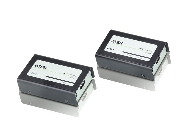ATEN ATEN VE800A Ricevitore AV Nero - ELABORAZIONI E DISTRIBUZIONI DEL SEGNALE | TecnoCARE.net Sabaudia, Latina, Terracina, San Felice Circeo e Pontinia
