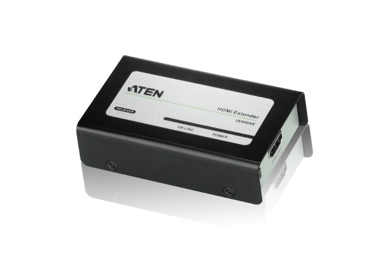 ATEN Ricevitore HDMI Cat 5 (1080p a 40 m) - 1920 x 1200 Pixel - Ricevitore AV - 60 m - Cablato - Nero - HDCP - ELABORAZIONI E DISTRIBUZIONI DEL SEGNALE | TecnoCARE.net Sabaudia, Latina, Terracina, San Felice Circeo e Pontinia