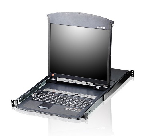 ATEN ATEN KL1508AM-AXA-XG console a rack 43,2 cm (17") Nero 1U - COMPONENTI | TecnoCARE.net Sabaudia, Latina, Terracina, San Felice Circeo e Pontinia