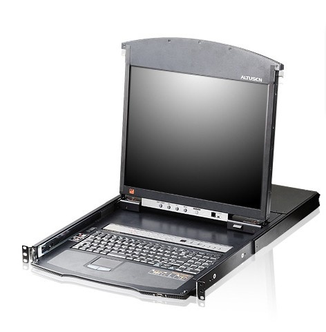 ATEN ATEN KL1508AIM-AXA-XG console a rack 43,2 cm (17") Nero 1U - COMPONENTI | TecnoCARE.net Sabaudia, Latina, Terracina, San Felice Circeo e Pontinia