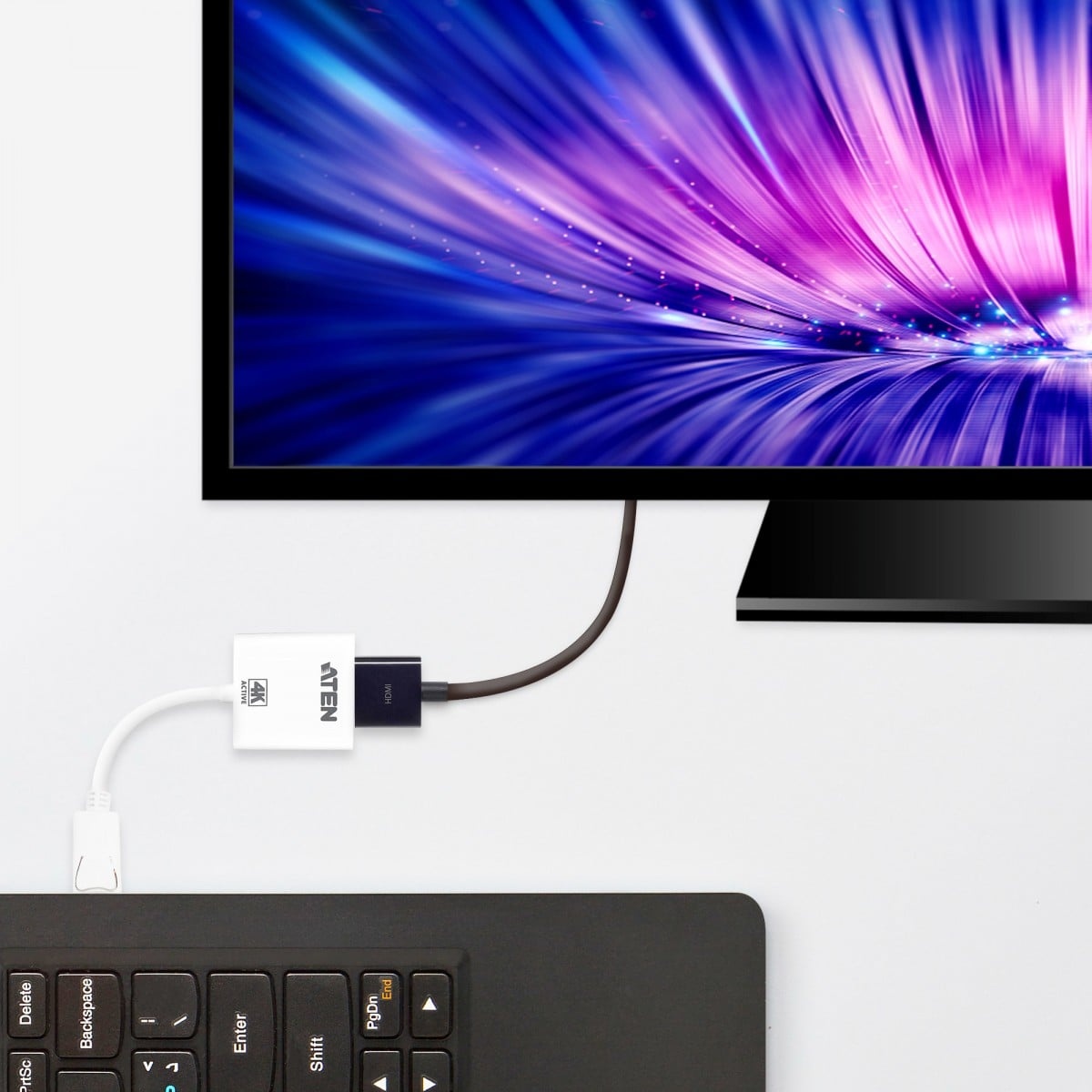ATEN ATEN VC986-AT cavo e adattatore video Bianco - CAVI PER COMPUTER E PERIFERICHE | TecnoCARE.net Sabaudia, Latina, Terracina, San Felice Circeo e Pontinia