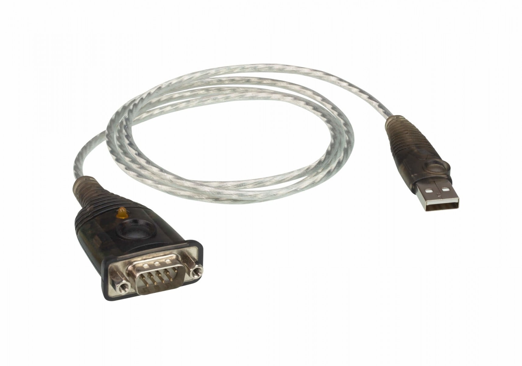 ATEN ATEN Convertitore USB a Seriale (100 cm) - Nero - Metallico - 1 m - USB tipo A - DB-9 - Maschio - Maschio - CAVI PER COMPUTER E PERIFERICHE | TecnoCARE.net Sabaudia, Latina, Terracina, San Felice Circeo e Pontinia