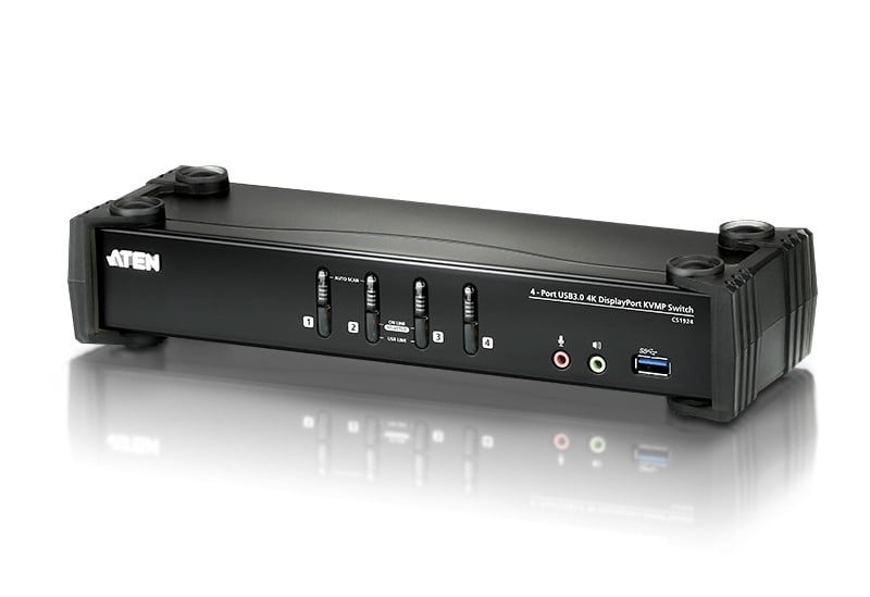 ATEN ATEN CS1924-AT-G switch per keyboard-video-mouse (kvm) Nero - TASTIERE E CONTROLLER | TecnoCARE.net Sabaudia, Latina, Terracina, San Felice Circeo e Pontinia