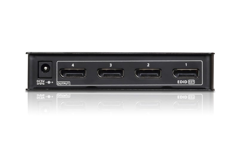 ATEN Splitter True 4K DisplayPort a 4 porte - DisplayPort - 4x DisplayPort - 4096 x 2160 Pixel - Nero - Metallo - 4K Ultra HD - ELABORAZIONI E DISTRIBUZIONI DEL SEGNALE | TecnoCARE.net Sabaudia, Latina, Terracina, San Felice Circeo e Pontinia