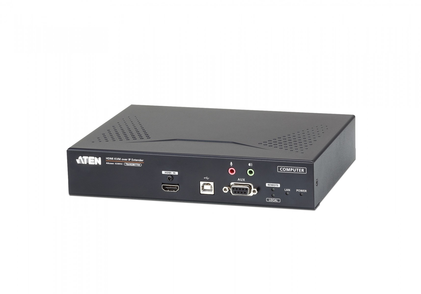 ATEN ATEN Trasmettitore KVM over IP a schermo singolo 4K HDMI - Trasmettitore - Cablato - 10000 m - 36 bit - Nero - Metallo - TASTIERE E CONTROLLER | TecnoCARE.net Sabaudia, Latina, Terracina, San Felice Circeo e Pontinia