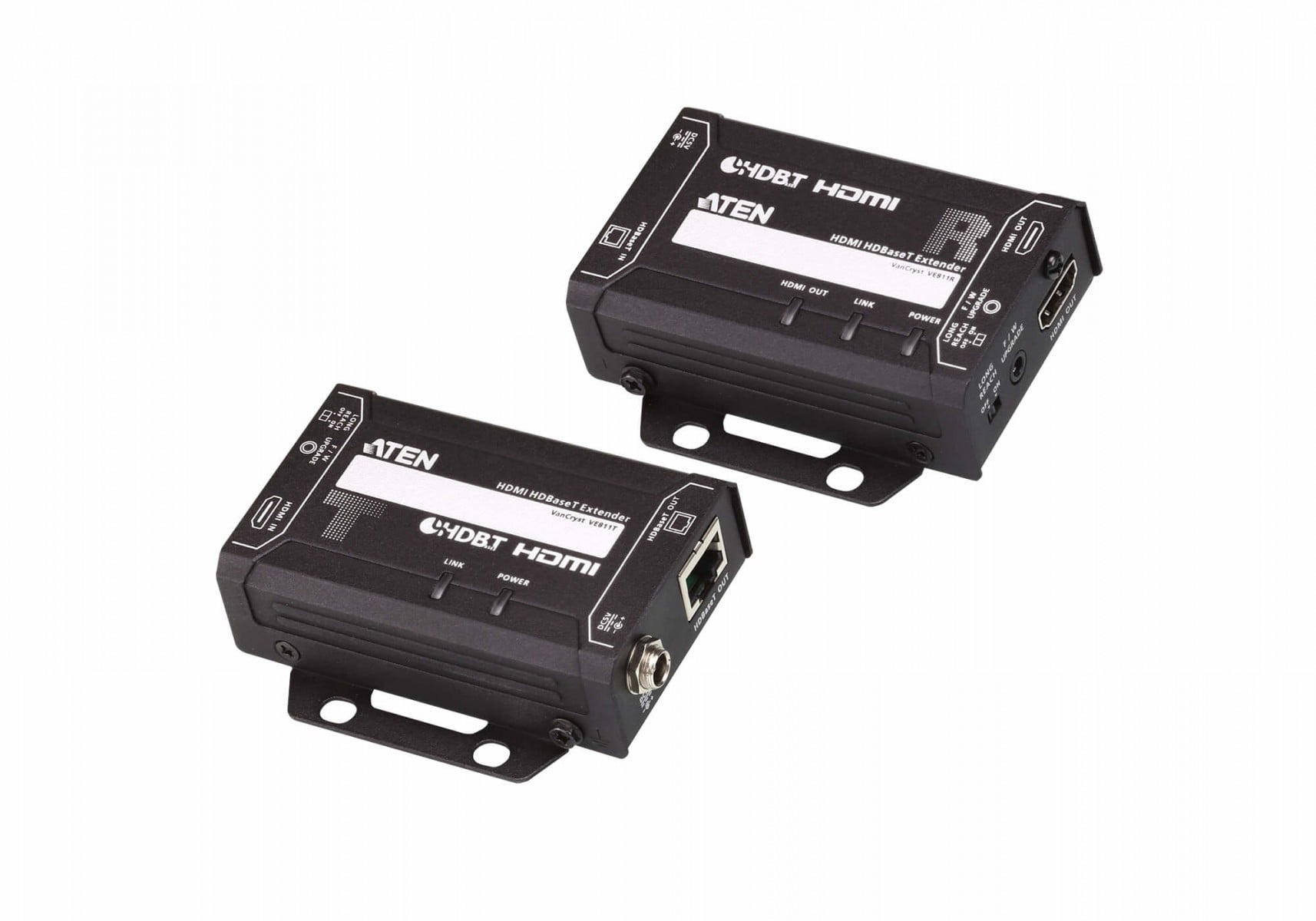 ATEN ATEN VE811 - 4096 x 2160 Pixel - Trasmettitore e ricevitore AV - 150 m - Cablato - Compatibilità 3D - HDCP - ELABORAZIONI E DISTRIBUZIONI DEL SEGNALE | TecnoCARE.net Sabaudia, Latina, Terracina, San Felice Circeo e Pontinia