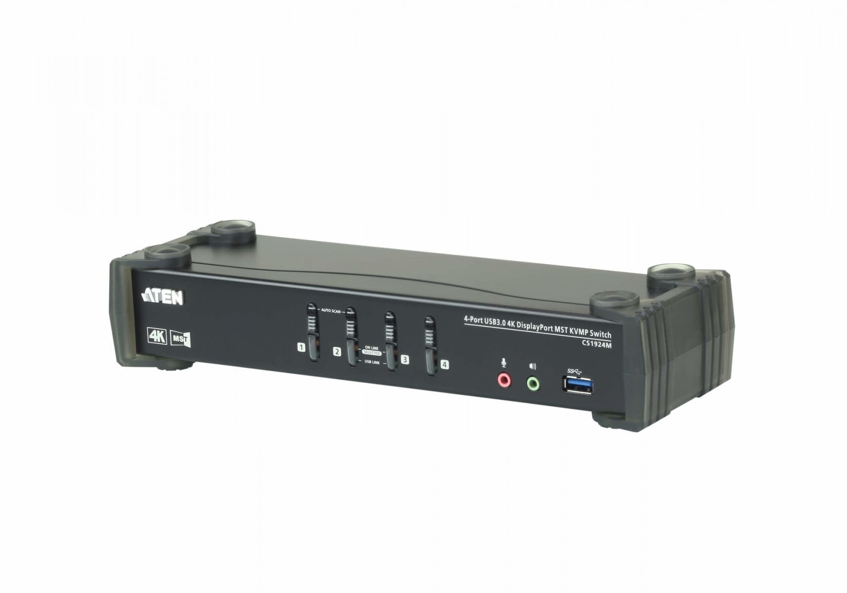 ATEN ATEN CS1924M-AT-G switch per keyboard-video-mouse (kvm) Nero - TASTIERE E CONTROLLER | TecnoCARE.net Sabaudia, Latina, Terracina, San Felice Circeo e Pontinia