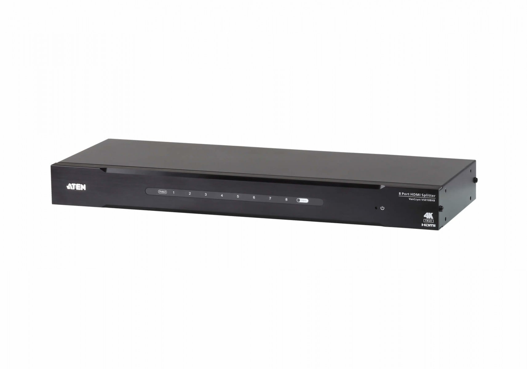 ATEN Splitter HDMI 4K reale a 8 porte - HDMI - 8x HDMI - 4096 x 2160 Pixel - Nero - Metallo - 4K Ultra HD - ELABORAZIONI E DISTRIBUZIONI DEL SEGNALE | TecnoCARE.net Sabaudia, Latina, Terracina, San Felice Circeo e Pontinia