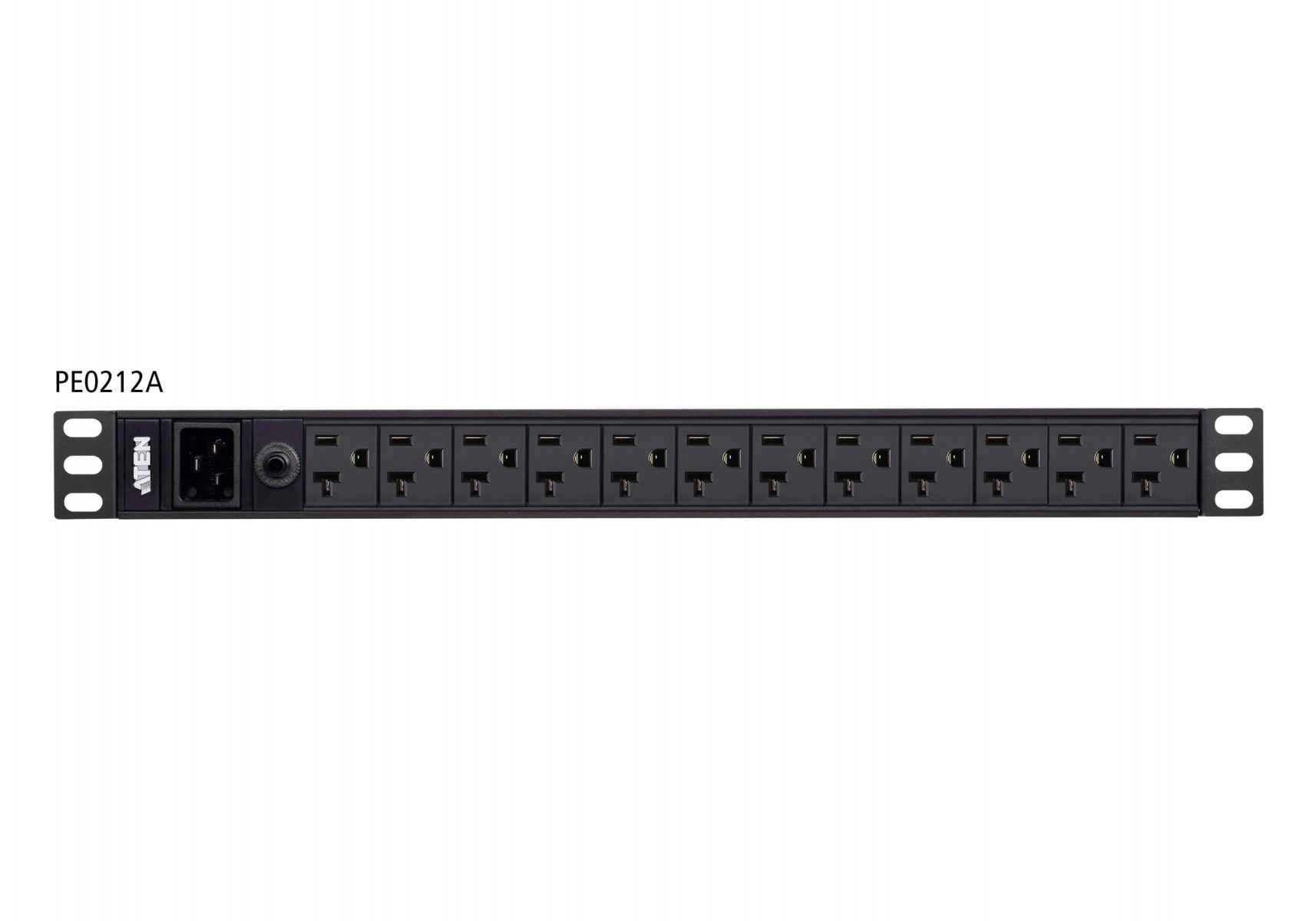 ATEN ATEN PE0212G unità di distribuzione dell'energia (PDU) 12 presa(e) AC 1U Nero - BATTERIE E ALIMENTATORI | TecnoCARE.net Sabaudia, Latina, Terracina, San Felice Circeo e Pontinia
