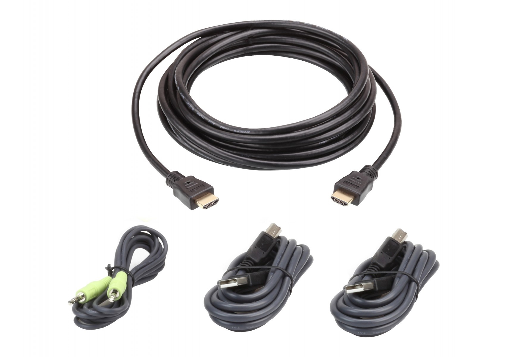 ATEN Aten 2L-7D03UHX4 CABLE KIT HDMI /USB/SP L:3M - CAVI PER COMPUTER E PERIFERICHE | TecnoCARE.net Sabaudia, Latina, Terracina, San Felice Circeo e Pontinia