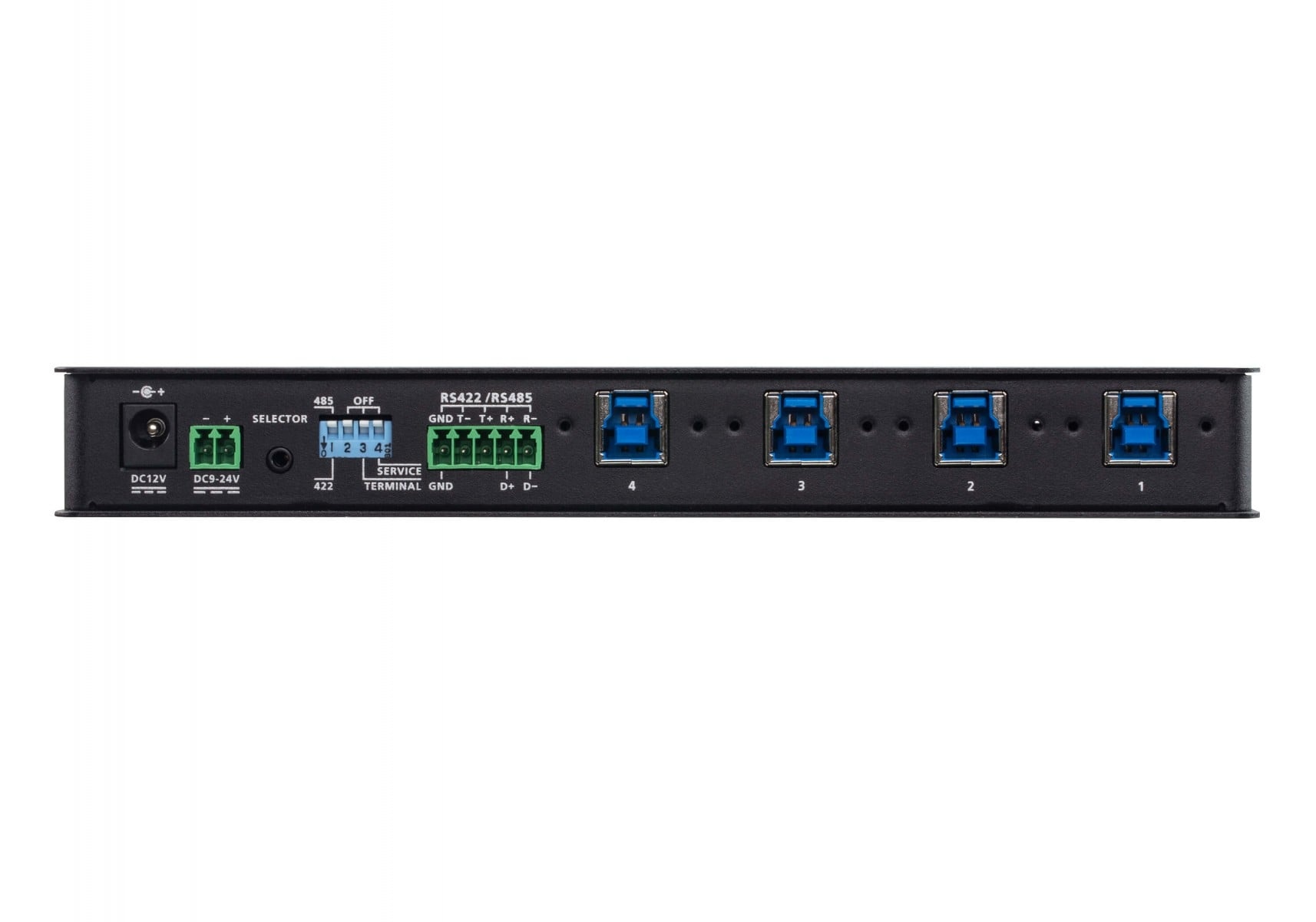 ATEN ATEN 4-Port USB3.1 Gen 1 Industrial Switch - COMPONENTI | TecnoCARE.net Sabaudia, Latina, Terracina, San Felice Circeo e Pontinia