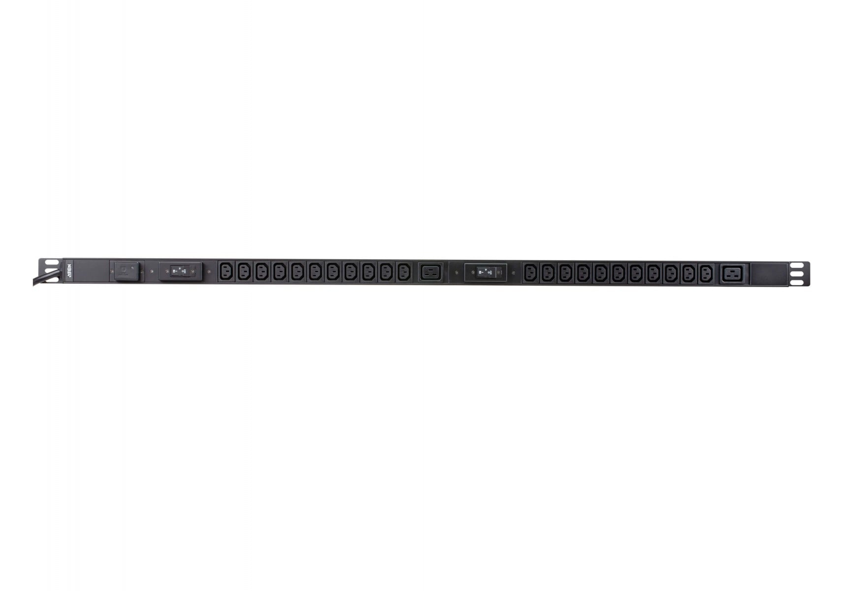 ATEN ATEN PE0324SG-AT unità di distribuzione dell'energia (PDU) 24 presa(e) AC Nero - BATTERIE E ALIMENTATORI | TecnoCARE.net Sabaudia, Latina, Terracina, San Felice Circeo e Pontinia