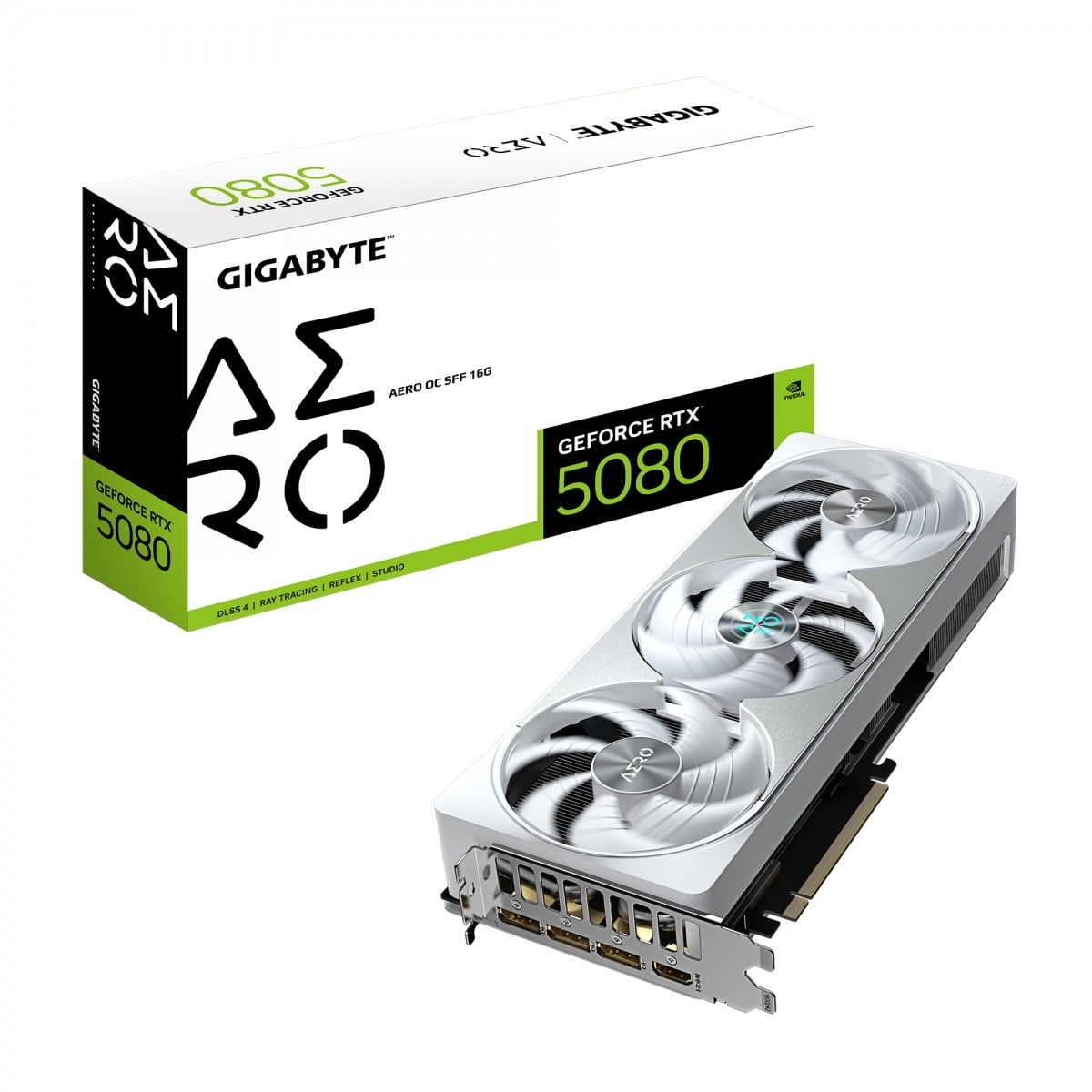 GIGABYTE GIGABYTE GeForce RTX 5080 AERO OC 16GB Full-Height Bracket - COMPONENTI | TecnoCARE.net Sabaudia, Latina, Terracina, San Felice Circeo e Pontinia