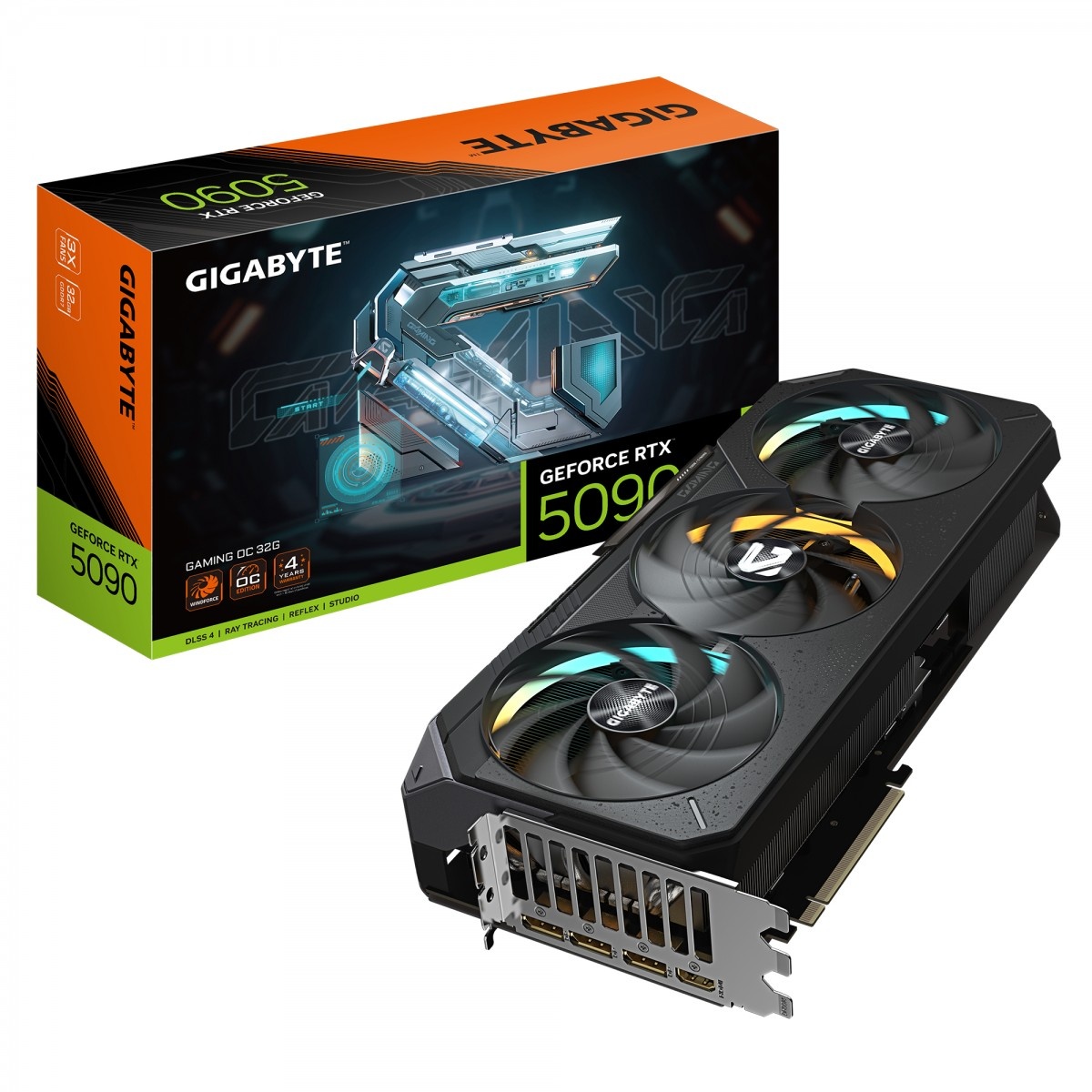 GIGABYTE GIGABYTE GeForce RTX 5090 GAMING OC 32G - COMPONENTI | TecnoCARE.net Sabaudia, Latina, Terracina, San Felice Circeo e Pontinia