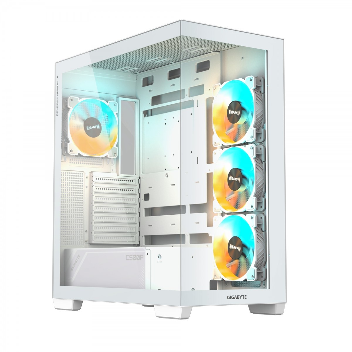 GIGABYTE GIGABYTE C500 PANORAMIC STEALTH Midi Tower Bianco - COMPONENTI | TecnoCARE.net Sabaudia, Latina, Terracina, San Felice Circeo e Pontinia