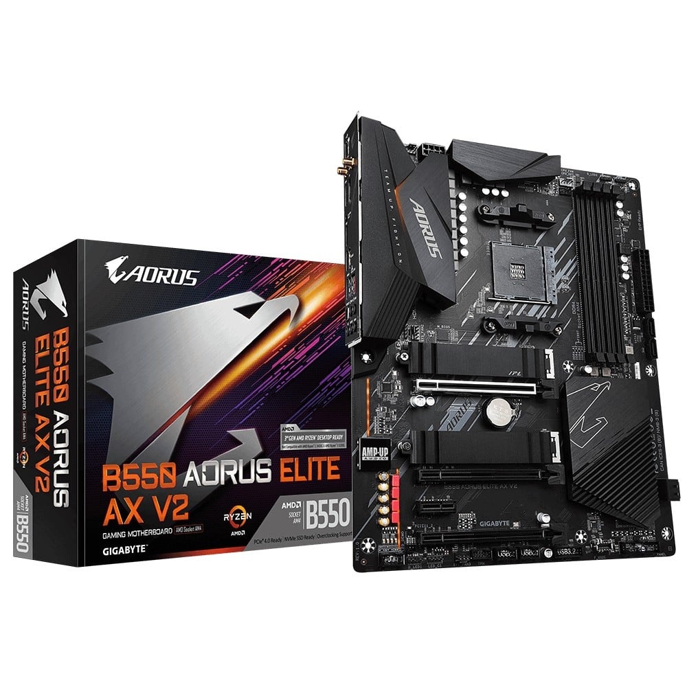 GIGABYTE GIGABYTE B550 AORUS ELITE AX V2 scheda madre AMD B550 Socket AM4 ATX - COMPONENTI | TecnoCARE.net Sabaudia, Latina, Terracina, San Felice Circeo e Pontinia