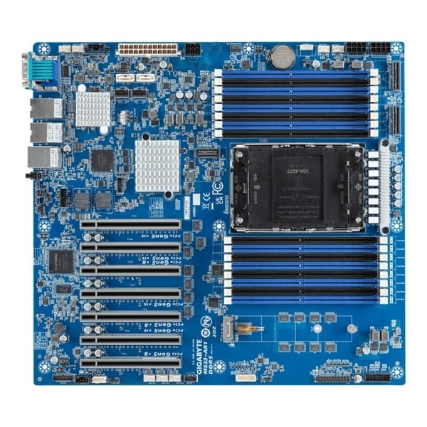 GIGABYTE GIGABYTE MS33-AR1 scheda madre Intel C741 LGA 4677 (Socket E) ATX esteso - COMPONENTI | TecnoCARE.net Sabaudia, Latina, Terracina, San Felice Circeo e Pontinia