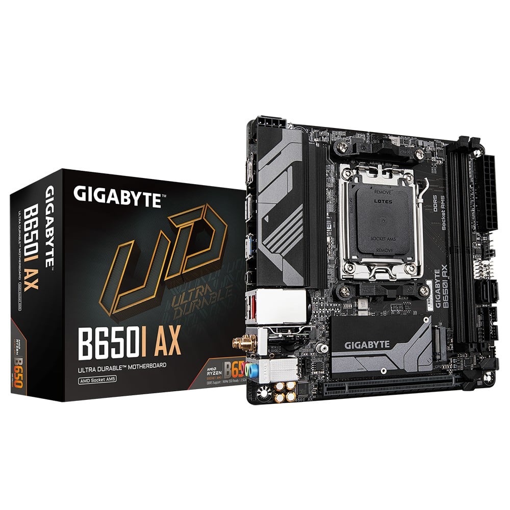 GIGABYTE GIGABYTE B650I AX scheda madre AMD B650 Socket AM5 mini ITX - COMPONENTI | TecnoCARE.net Sabaudia, Latina, Terracina, San Felice Circeo e Pontinia