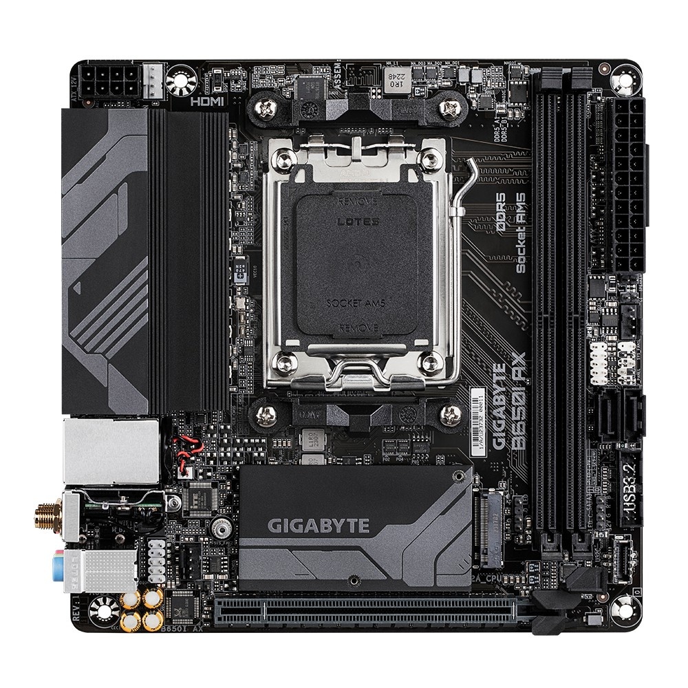 GIGABYTE GIGABYTE B650I AX scheda madre AMD B650 Socket AM5 mini ITX - COMPONENTI | TecnoCARE.net Sabaudia, Latina, Terracina, San Felice Circeo e Pontinia