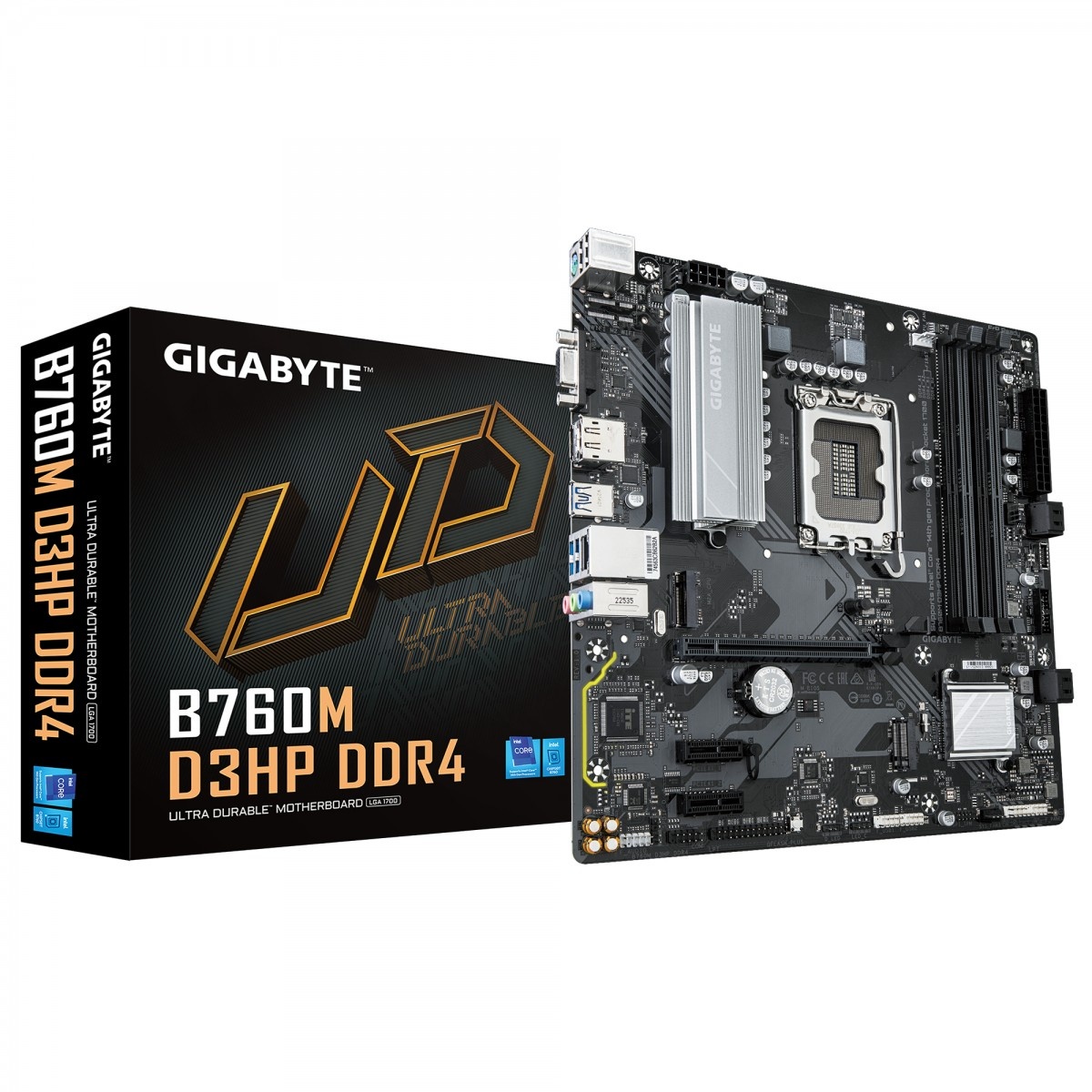 GIGABYTE GIGABYTE B760M D3HP DDR4 scheda madre Intel B760 Express LGA 1700 micro ATX - COMPONENTI | TecnoCARE.net Sabaudia, Latina, Terracina, San Felice Circeo e Pontinia
