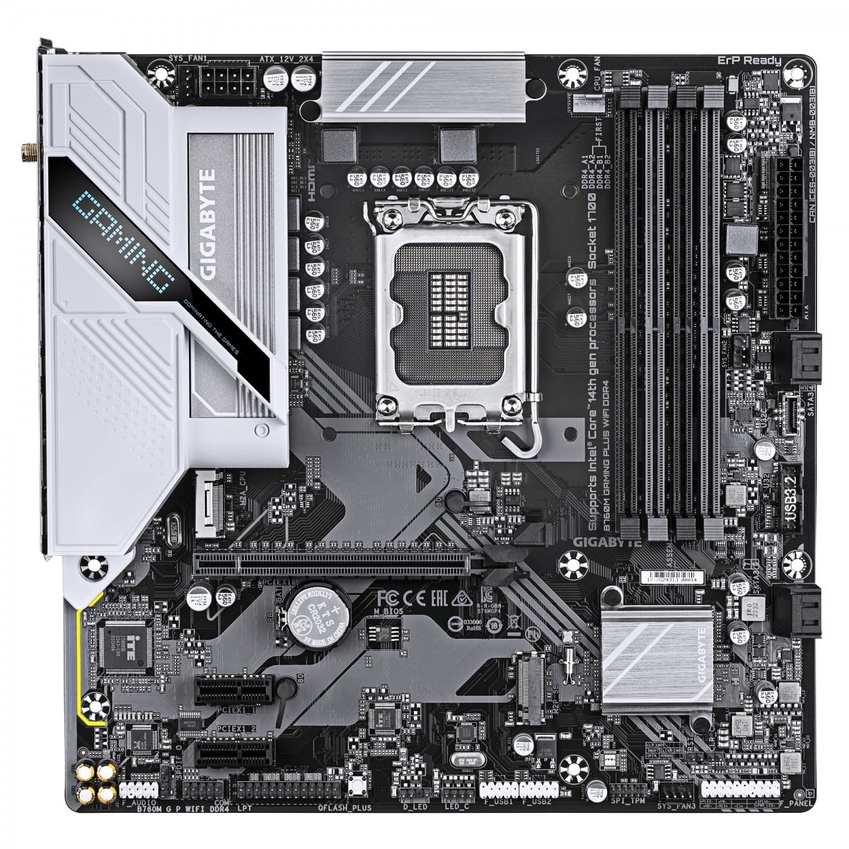 GIGABYTE GIGABYTE B760M GAMING PLUS WIFI DDR4 Intel B760 LGA 1700 micro ATX - COMPONENTI | TecnoCARE.net Sabaudia, Latina, Terracina, San Felice Circeo e Pontinia
