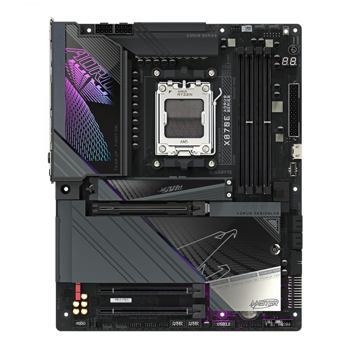 GIGABYTE GIGABYTE X870E AORUS MASTER scheda madre AMD X870 Socket AM5 ATX - COMPONENTI | TecnoCARE.net Sabaudia, Latina, Terracina, San Felice Circeo e Pontinia