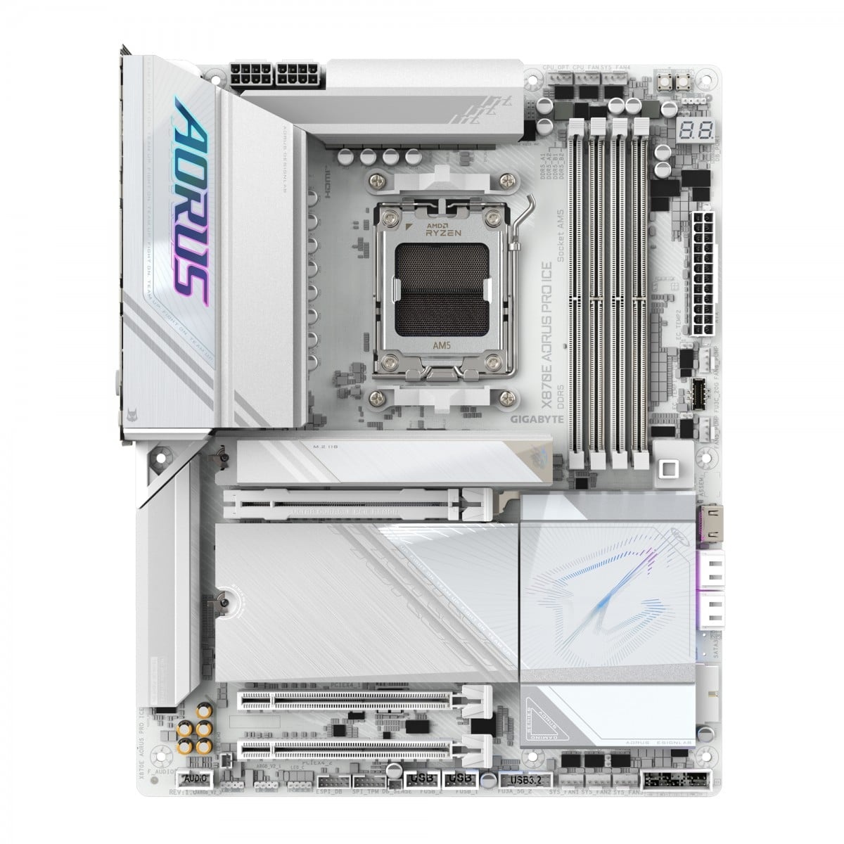GIGABYTE GIGABYTE X870E AORUS PRO ICE scheda madre AMD X870E Socket AM5 ATX - COMPONENTI | TecnoCARE.net Sabaudia, Latina, Terracina, San Felice Circeo e Pontinia
