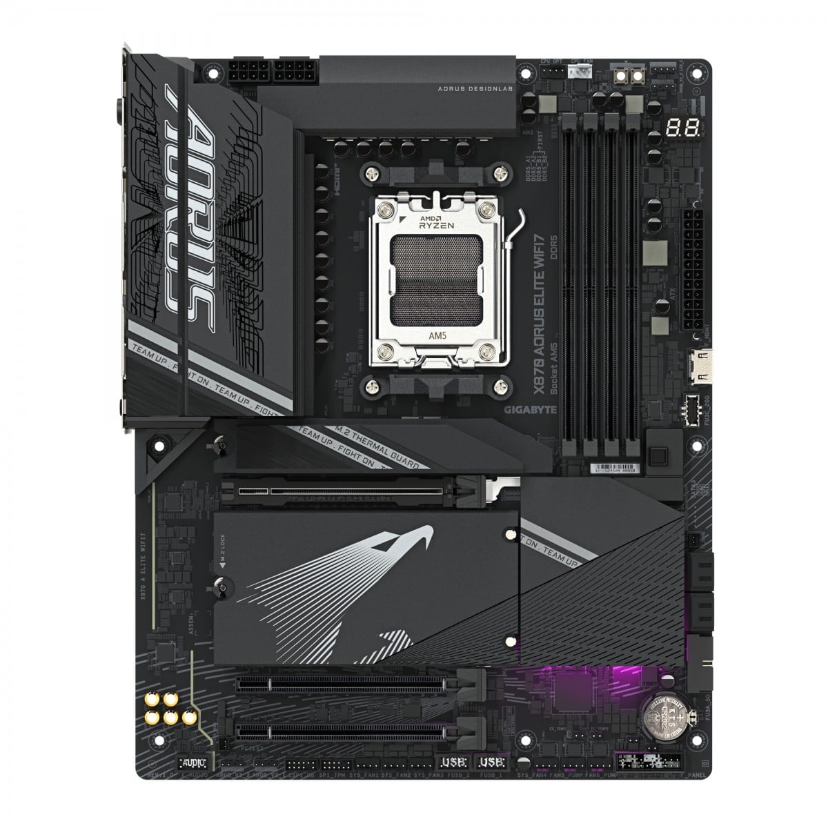 GIGABYTE GIGABYTE X870 AORUS ELITE WIFI7 AMD X870 Socket AM5 ATX - COMPONENTI | TecnoCARE.net Sabaudia, Latina, Terracina, San Felice Circeo e Pontinia