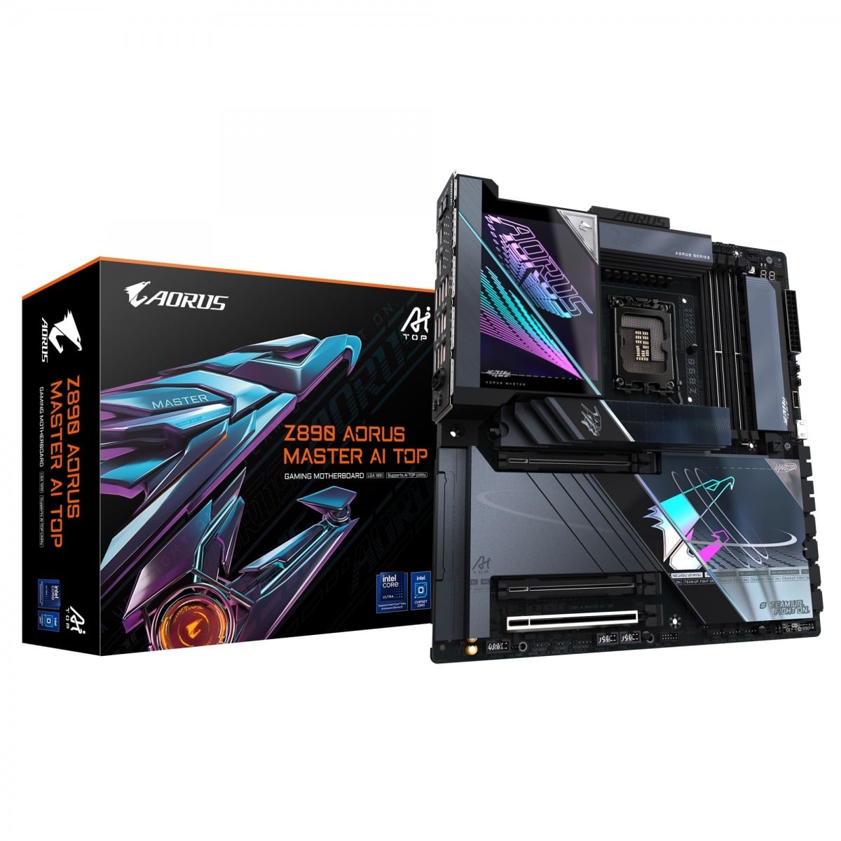 GIGABYTE GIGABYTE Z890 AORUS MASTER AI TOP Intel Z890 LGA 1851 (Socket V1) ATX esteso - COMPONENTI | TecnoCARE.net Sabaudia, Latina, Terracina, San Felice Circeo e Pontinia