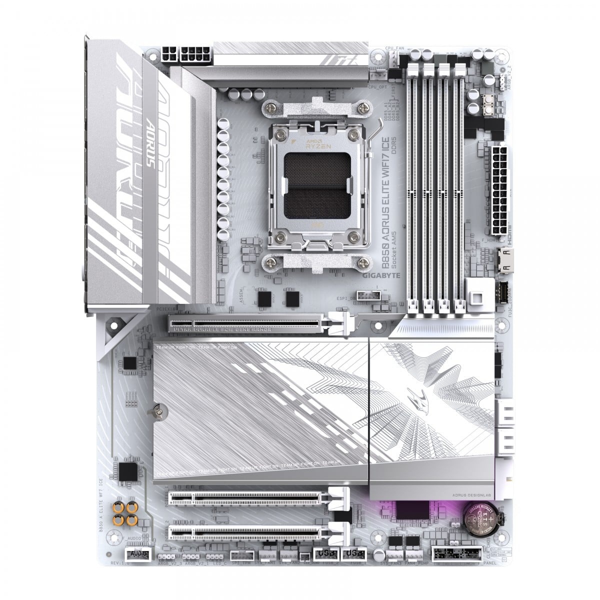 GIGABYTE GIGABYTE B850 AORUS ELITE WIFI7 ICE AMD B850 Socket AM5 ATX - COMPONENTI | TecnoCARE.net Sabaudia, Latina, Terracina, San Felice Circeo e Pontinia