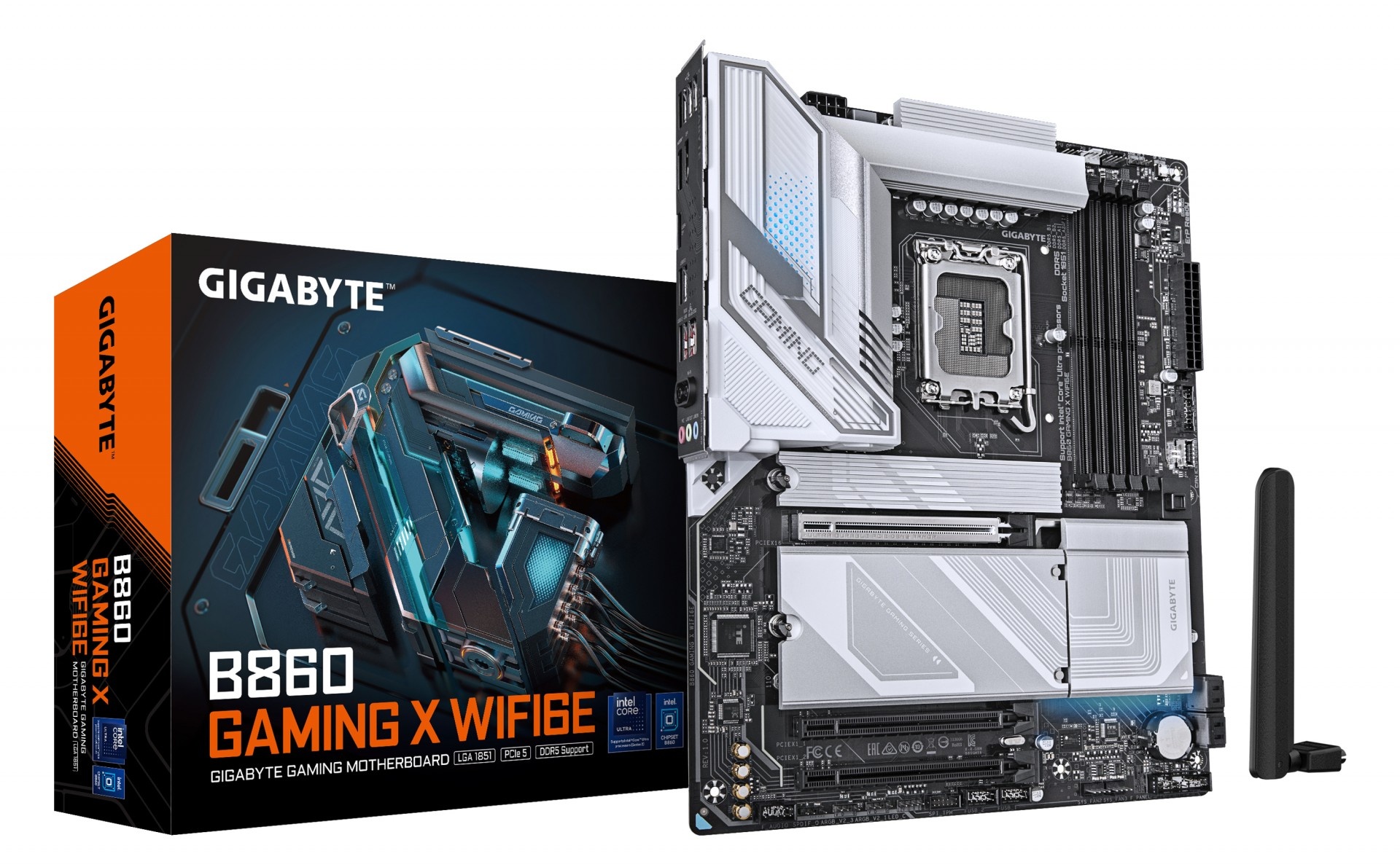 GIGABYTE GIGABYTE B860 GAMING X WIFI6E scheda madre Intel B860 LGA 1851 (Socket V1) ATX - COMPONENTI | TecnoCARE.net Sabaudia, Latina, Terracina, San Felice Circeo e Pontinia