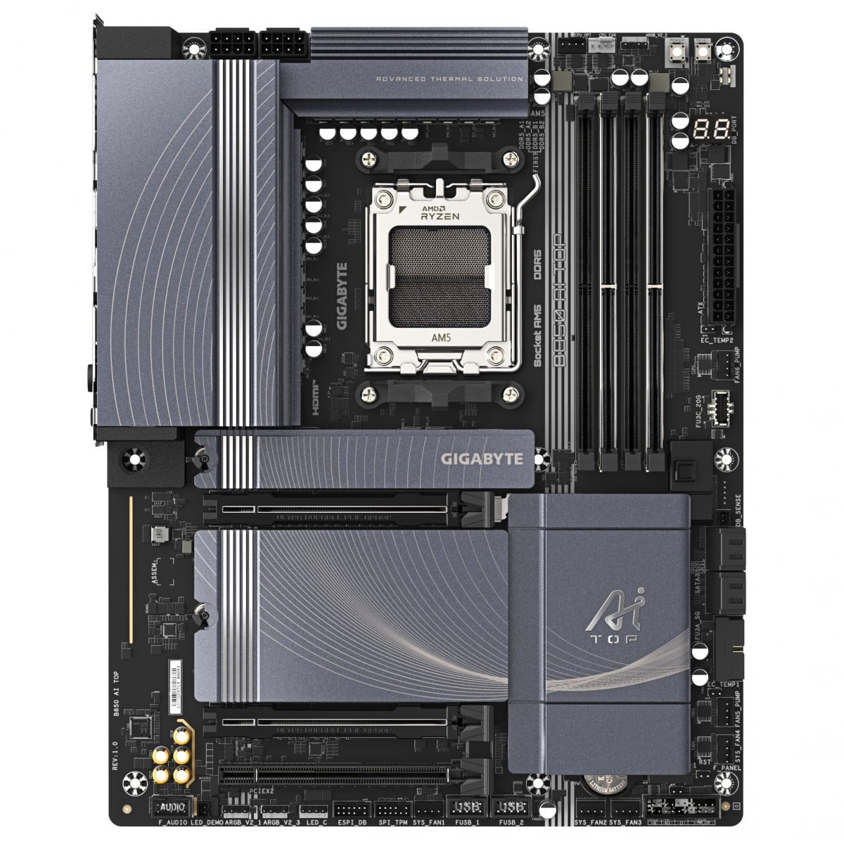 GIGABYTE GIGABYTE B850 AI TOP scheda madre AMD B850 Socket AM5 ATX - COMPONENTI | TecnoCARE.net Sabaudia, Latina, Terracina, San Felice Circeo e Pontinia