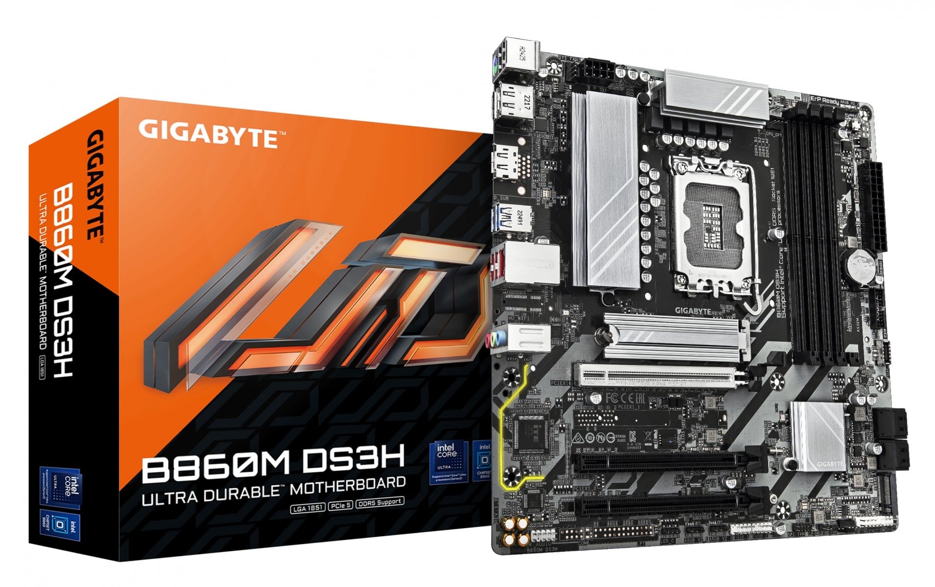 GIGABYTE GIGABYTE B860M DS3H scheda madre Intel B860 LGA 1851 (Socket V1) micro ATX - COMPONENTI | TecnoCARE.net Sabaudia, Latina, Terracina, San Felice Circeo e Pontinia