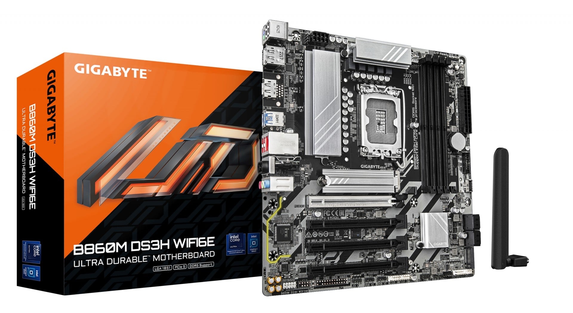 GIGABYTE GIGABYTE B860M DS3H WIFI6E scheda madre Intel B860 LGA 1851 (Socket V1) micro ATX - COMPONENTI | TecnoCARE.net Sabaudia, Latina, Terracina, San Felice Circeo e Pontinia