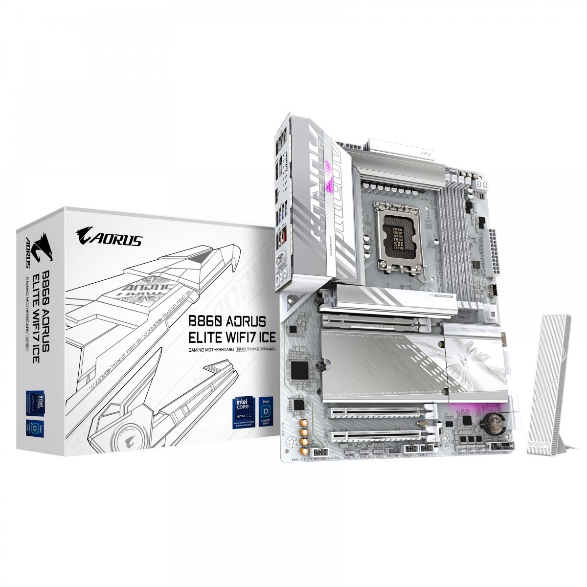 GIGABYTE GIGABYTE B860 AORUS ELITE WIFI7 ICE Intel B860 LGA 1851 (Socket V1) ATX - COMPONENTI | TecnoCARE.net Sabaudia, Latina, Terracina, San Felice Circeo e Pontinia