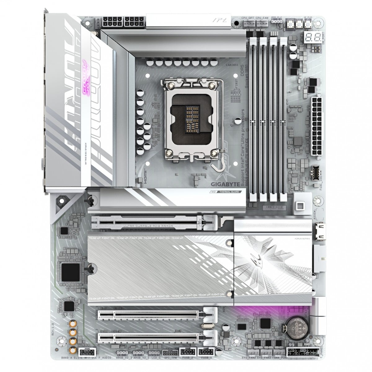 GIGABYTE GIGABYTE B860 AORUS ELITE WIFI7 ICE Intel B860 LGA 1851 (Socket V1) ATX - COMPONENTI | TecnoCARE.net Sabaudia, Latina, Terracina, San Felice Circeo e Pontinia