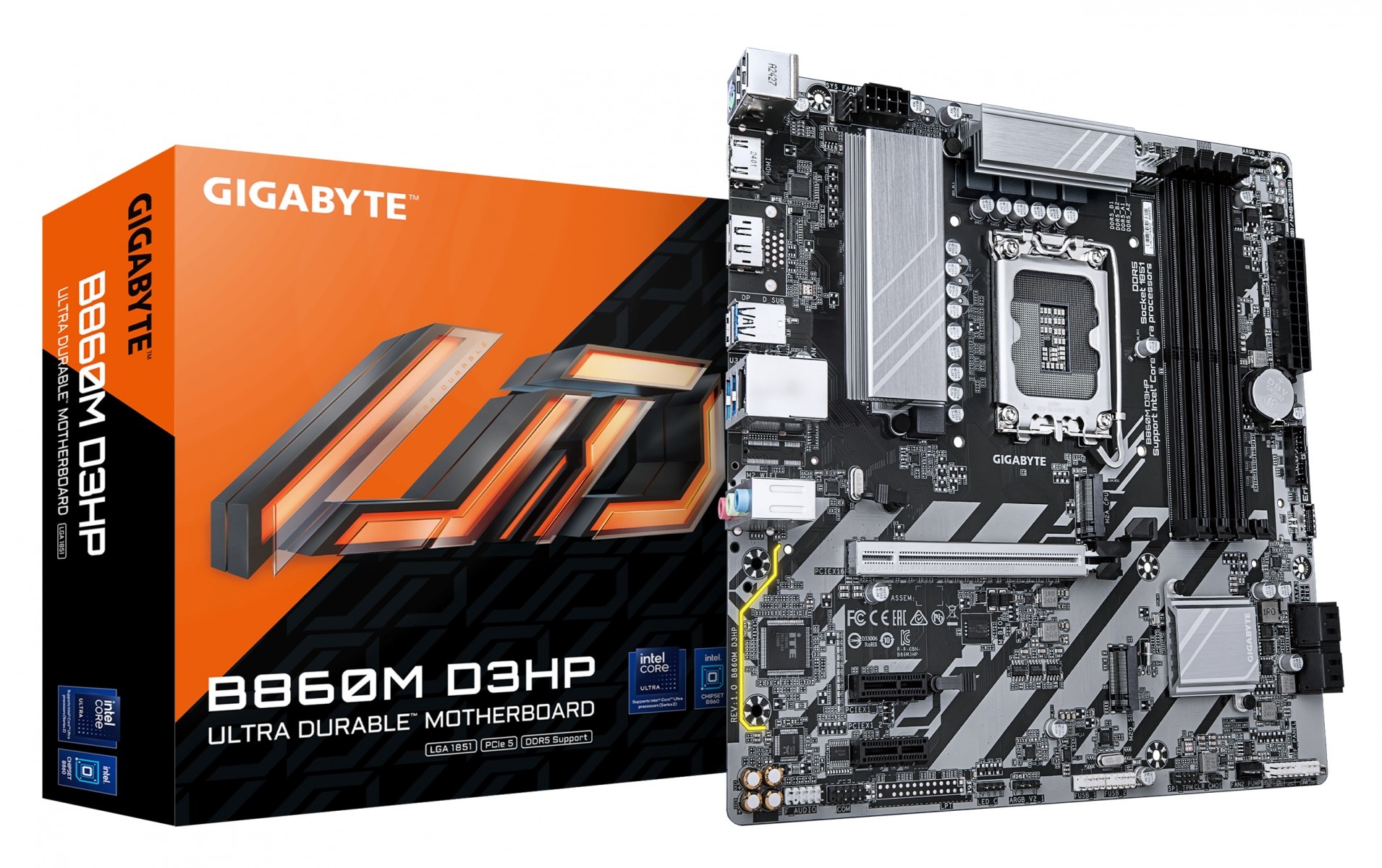 GIGABYTE GIGABYTE B860M D3HP scheda madre Intel B860 LGA 1851 (Socket V1) micro ATX - COMPONENTI | TecnoCARE.net Sabaudia, Latina, Terracina, San Felice Circeo e Pontinia