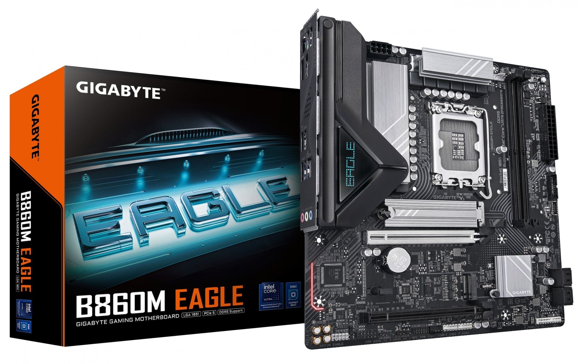 GIGABYTE GIGABYTE B860M EAGLE scheda madre Intel B860 LGA 1851 (Socket V1) micro ATX - COMPONENTI | TecnoCARE.net Sabaudia, Latina, Terracina, San Felice Circeo e Pontinia