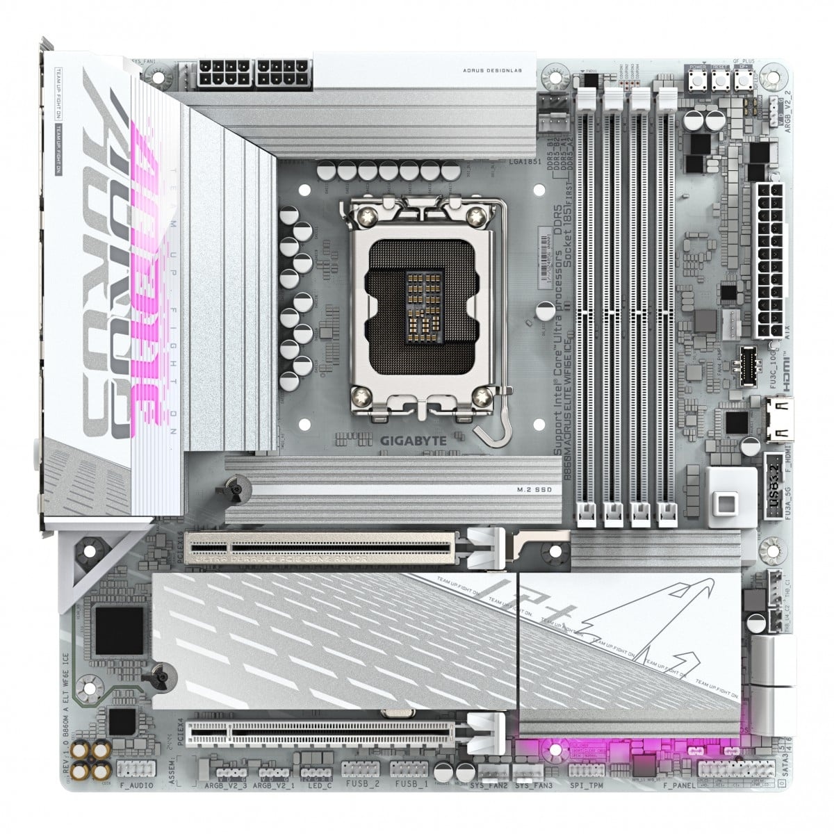 GIGABYTE GIGABYTE B860M AORUS ELITE WF6E ICE Intel B860 LGA 1851 (Socket V1) micro ATX - COMPONENTI | TecnoCARE.net Sabaudia, Latina, Terracina, San Felice Circeo e Pontinia