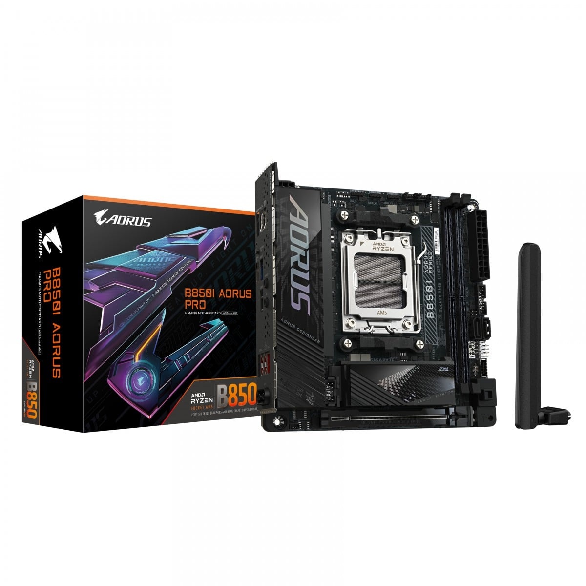 GIGABYTE GIGABYTE B850I AORUS PRO scheda madre AMD B850 Socket AM5 mini ITX - COMPONENTI | TecnoCARE.net Sabaudia, Latina, Terracina, San Felice Circeo e Pontinia