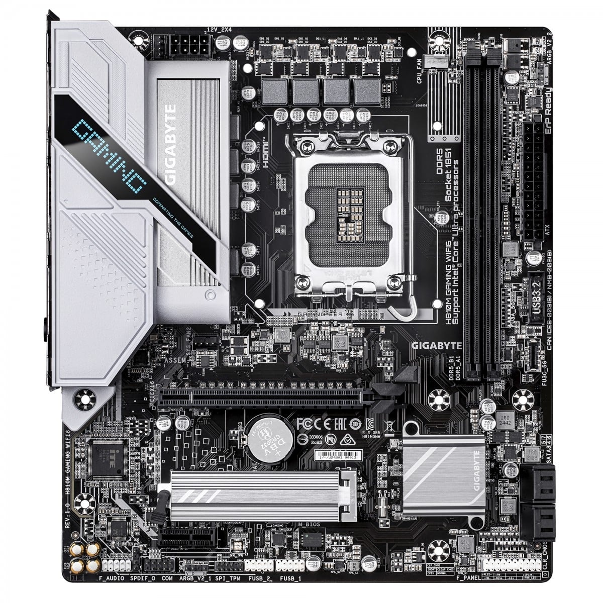GIGABYTE GIGABYTE H810M GAMING WIFI6 scheda madre Intel H810 LGA 1851 (Socket V1) micro ATX - COMPONENTI | TecnoCARE.net Sabaudia, Latina, Terracina, San Felice Circeo e Pontinia