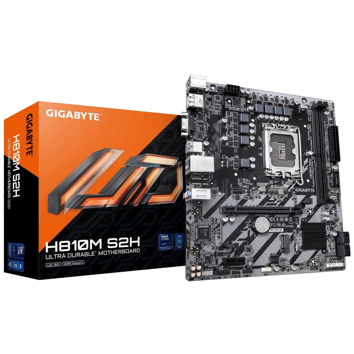 GIGABYTE GIGABYTE H810M S2H scheda madre Intel H810 LGA 1851 (Socket V1) micro ATX - COMPONENTI | TecnoCARE.net Sabaudia, Latina, Terracina, San Felice Circeo e Pontinia