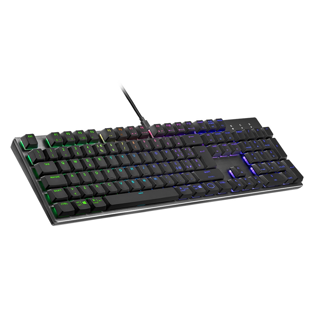 COOLER MASTER Cooler Master MasterKeys SK652, RGB, Low Profile, Red Switch - Layout ITA - Grigio - TASTIERE | TecnoCARE.net Sabaudia, Latina, Terracina, San Felice Circeo e Pontinia