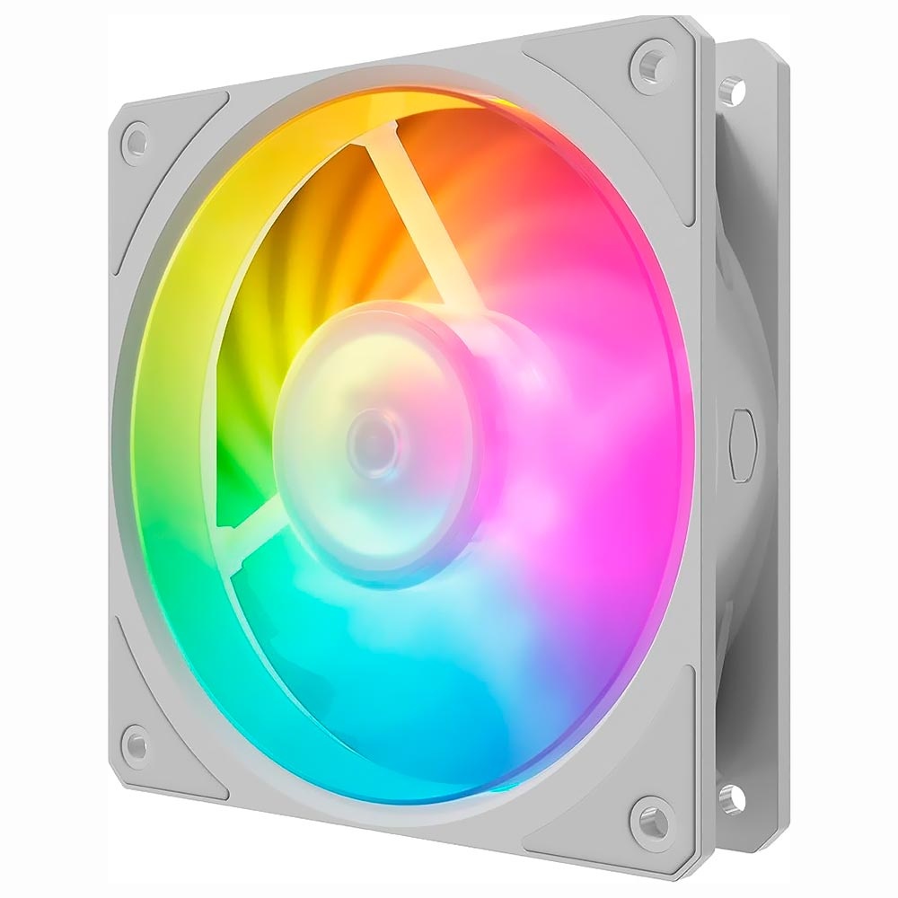 COOLER MASTER COOLER MASTER VENTOLA MOBIUS 120P ARGB WHITE EDITION 120X25, ARGB GEN2, 02400 RPM - CASE VENTOLE | TecnoCARE.net Sabaudia, Latina, Terracina, San Felice Circeo e Pontinia