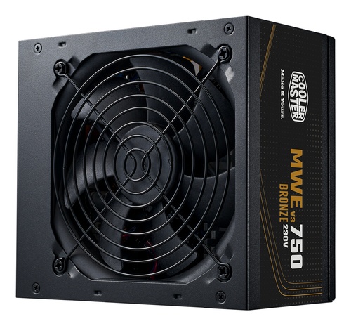 COOLER MASTER COOLER MASTER ALIMENTATORE MWE BRONZE 750 V3 230V, NON MODULARE, ATX 3.1 - ALIMENTATORI | TecnoCARE.net Sabaudia, Latina, Terracina, San Felice Circeo e Pontinia