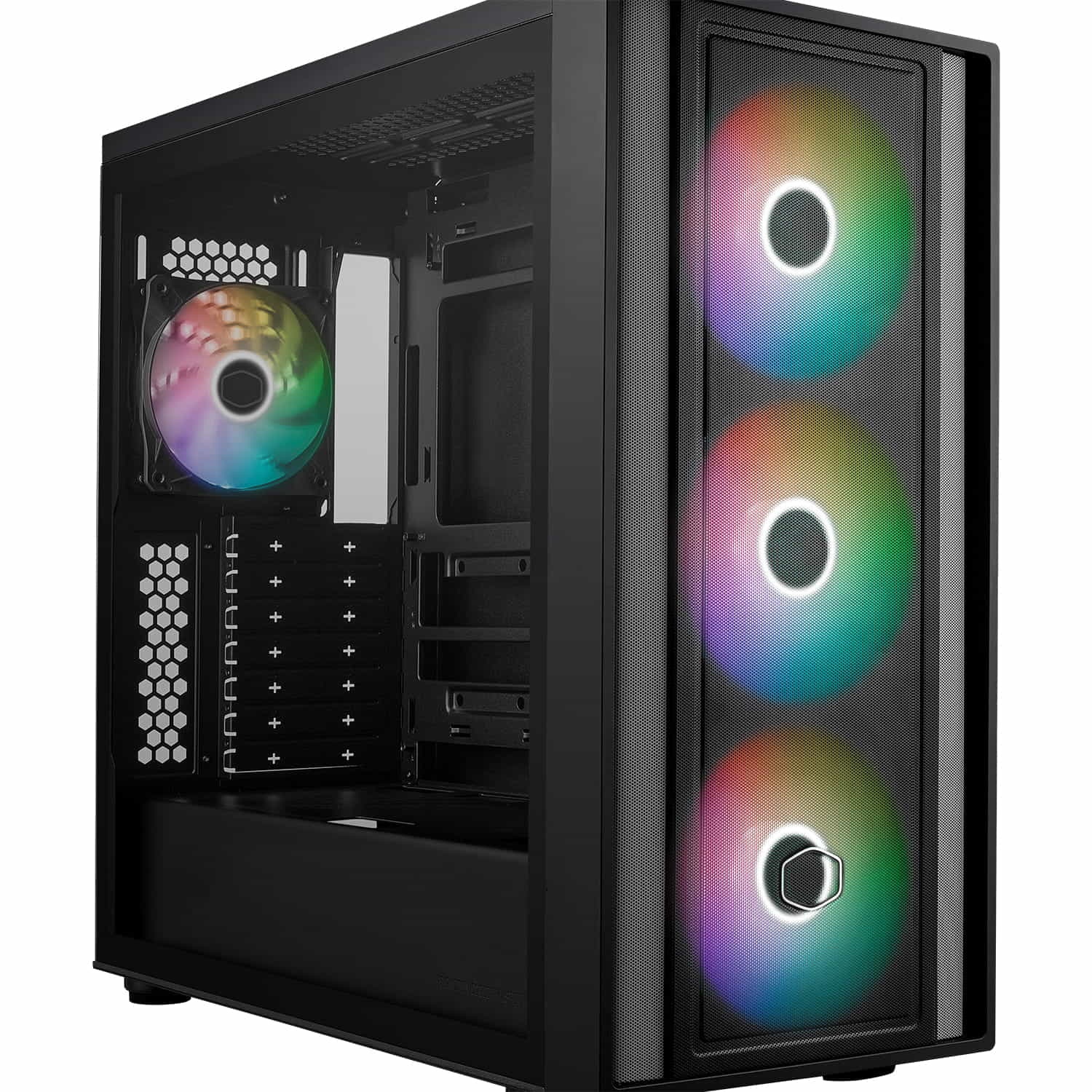 COOLER MASTER COOLER MASTER CASE SUPPORTO MB CONNETTORI RETRO 4 VENTOLE ARGB (3X140 FRONTE, X120 R - CASE | TecnoCARE.net Sabaudia, Latina, Terracina, San Felice Circeo e Pontinia