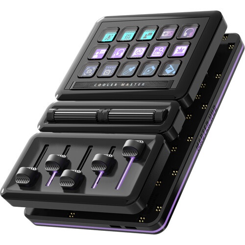 COOLER MASTER COOLER MASTER HUB, PIATTAFORMA MODULARE, BASE MAGNETICA, MODULI STREAMDECK E 2 ROLL E FADER - ACCESSORI GAMING | TecnoCARE.net Sabaudia, Latina, Terracina, San Felice Circeo e Pontinia