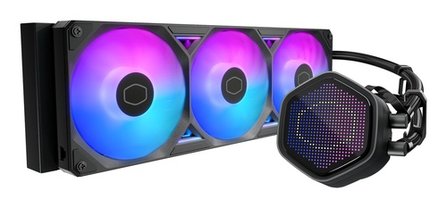 COOLER MASTER COOLER MASTER DISSIPATORE A LIQUIDO ATMOS II, 3X120MM ARGB, KIT SCHERMO PIXEL INCL, NERO - CPU DISSIPATORI | TecnoCARE.net Sabaudia, Latina, Terracina, San Felice Circeo e Pontinia