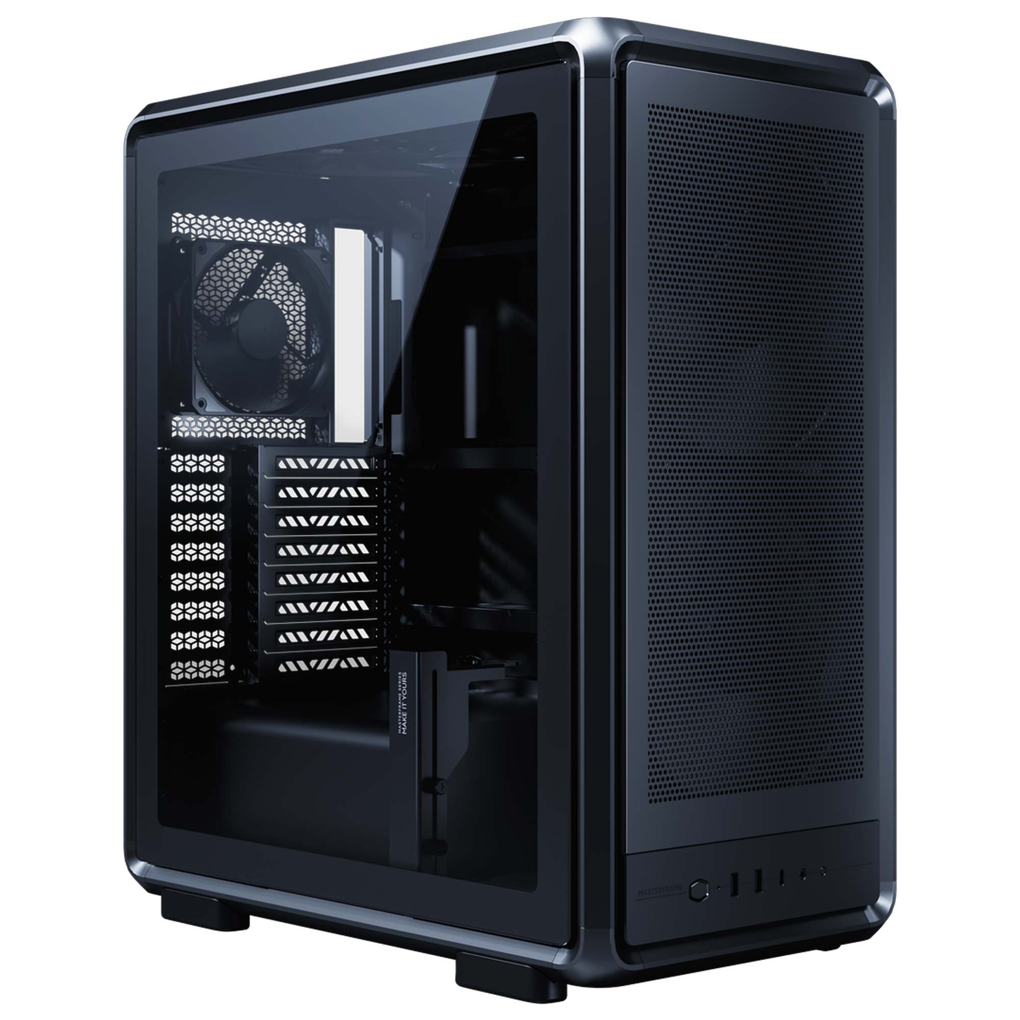 COOLER MASTER COOLER MASTER FRAME 500 500 MESH  BLACK, MID TOWER, MB ATX/MATX MITX, CASE MODULARE , 3 VENTOLE NERE - CASE | TecnoCARE.net Sabaudia, Latina, Terracina, San Felice Circeo e Pontinia